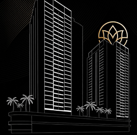 Tanish Meridian Towers Outline Sketch
